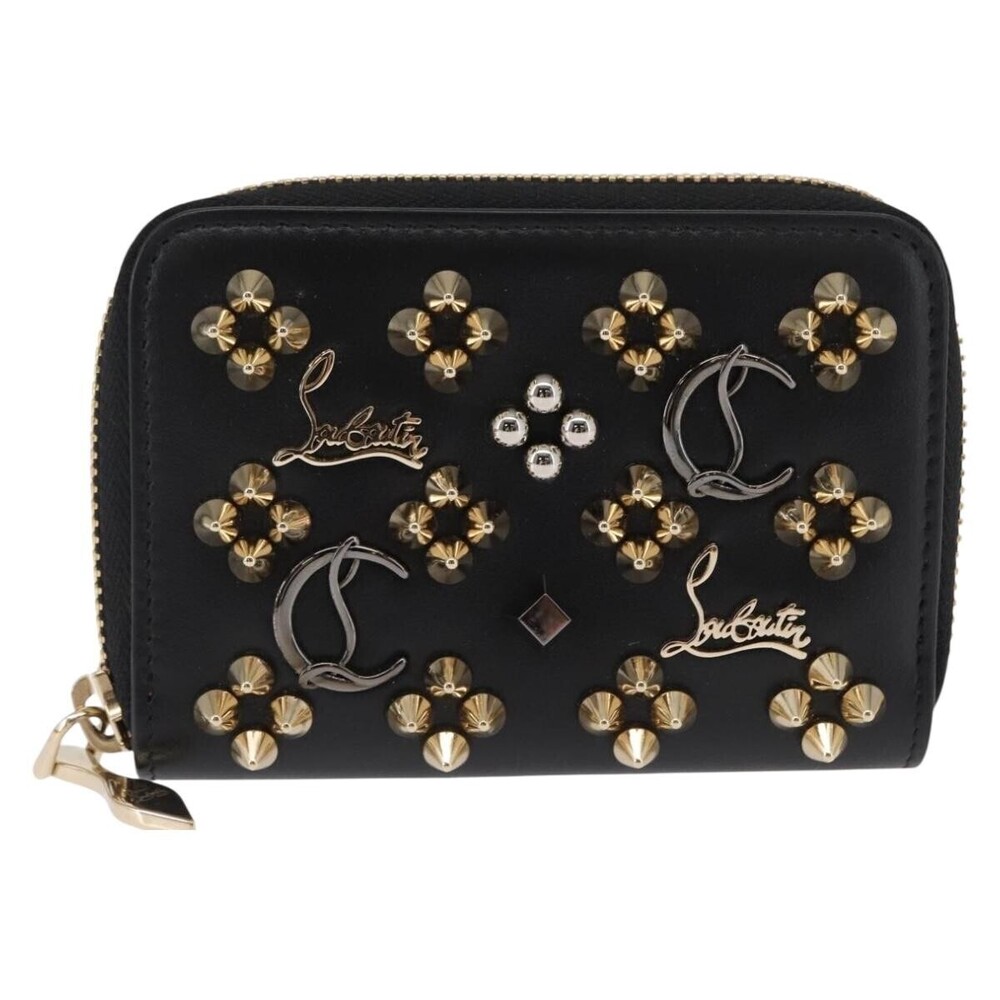 Christian Louboutin Panettone Coin Purse Embellished Leather